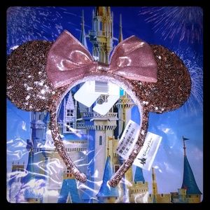 Rose Gold Minnie Ears